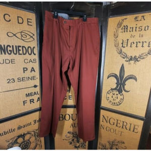 DANIEL CREMIEUX Signature Collection Dress Pants Men's 36x30 marron brown